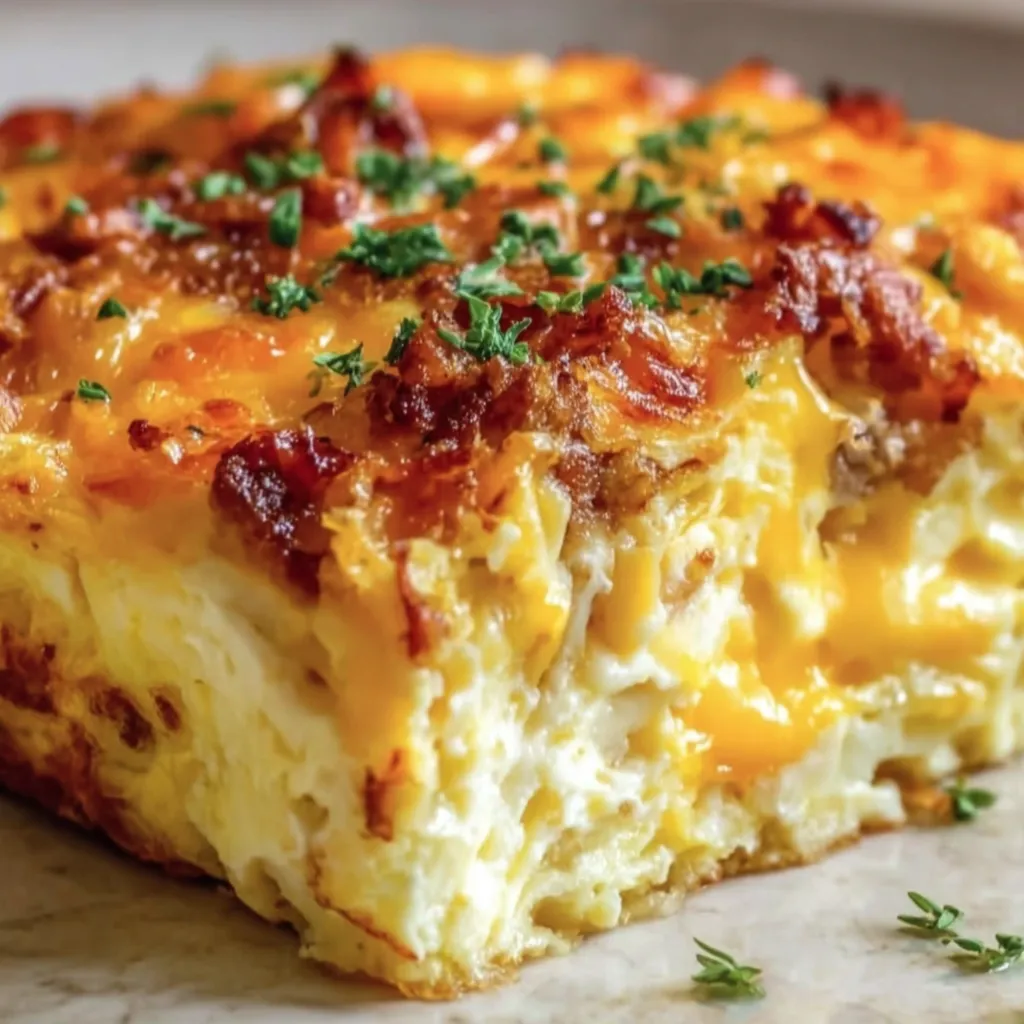 Cheesy Breakfast Bake