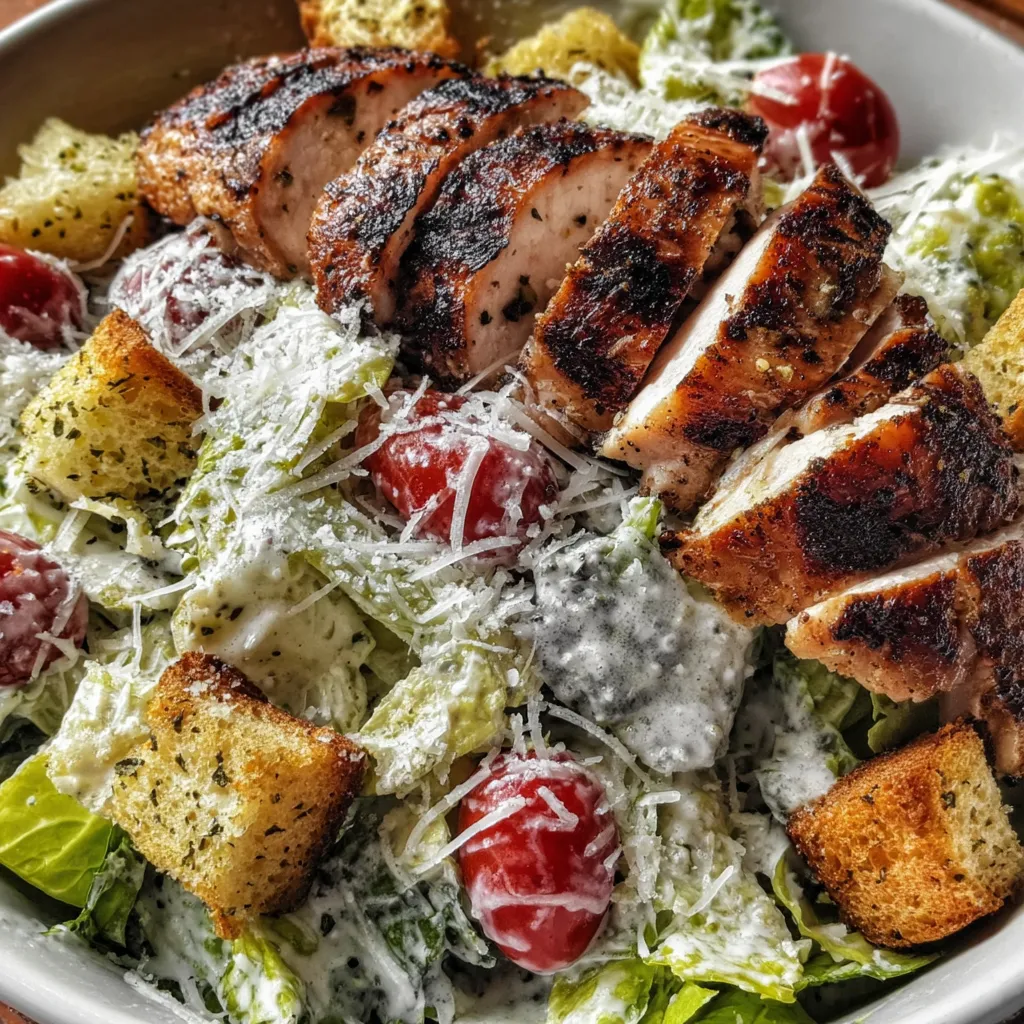 Grilled Chicken Caesar