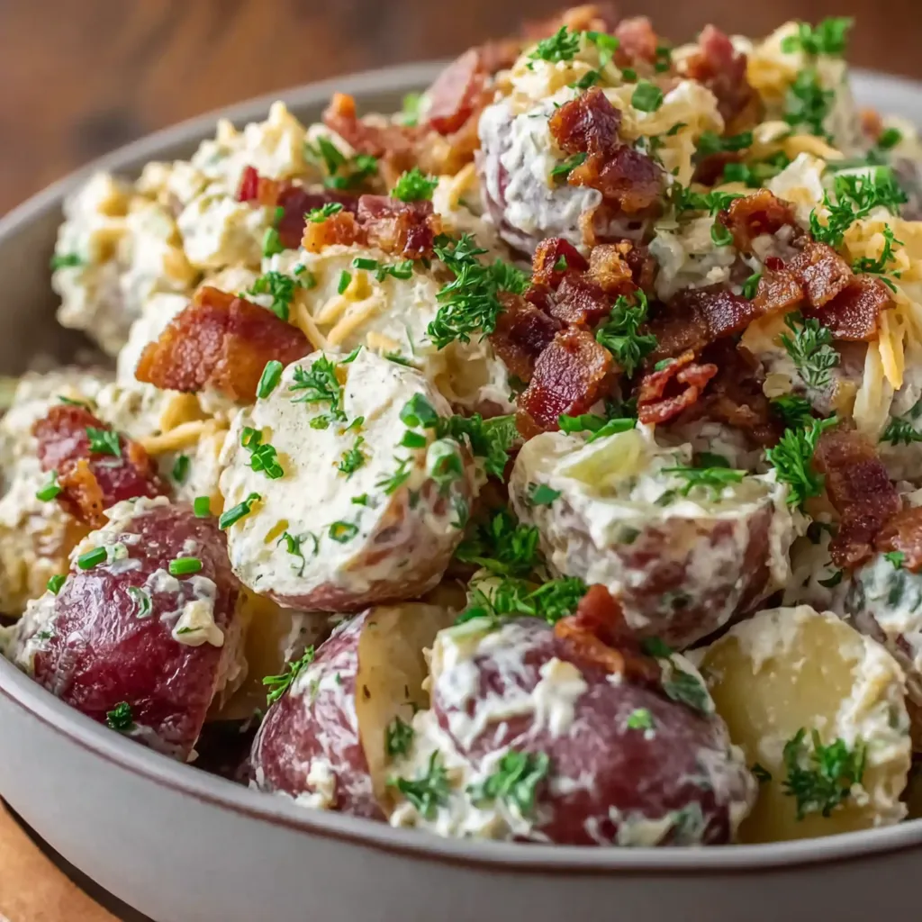 Steakhouse Loaded Potato Salad