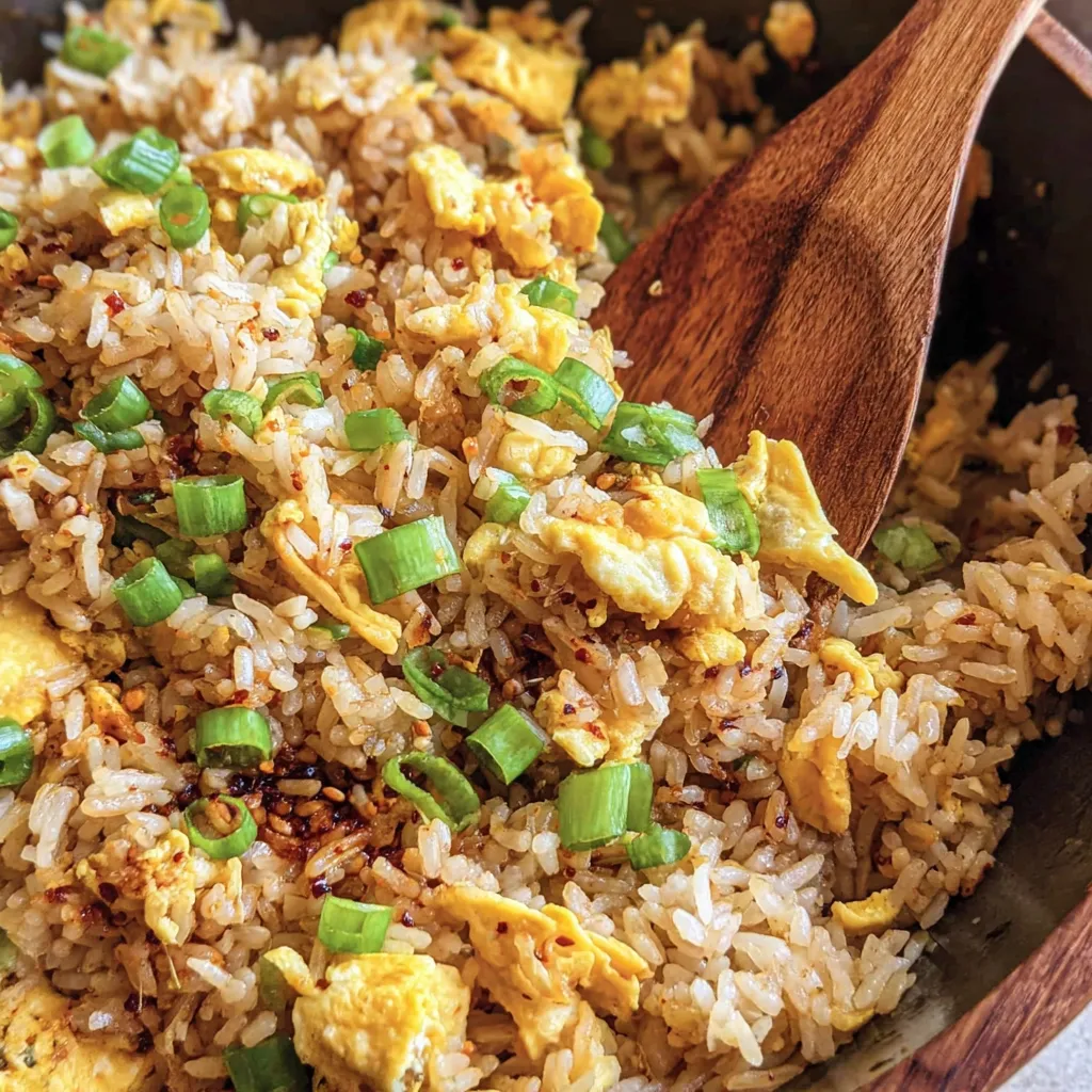 Spicy Egg Fried Rice