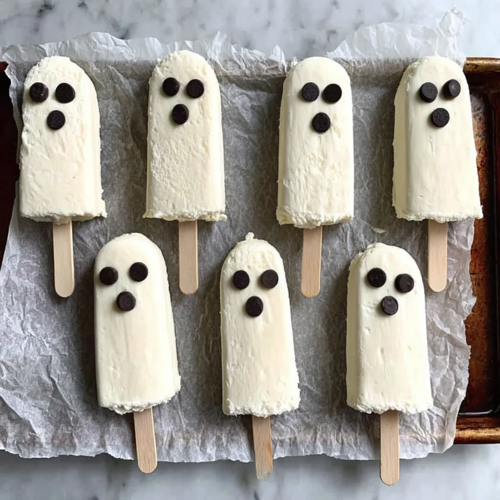 Spooky Boo-nana Popsicles