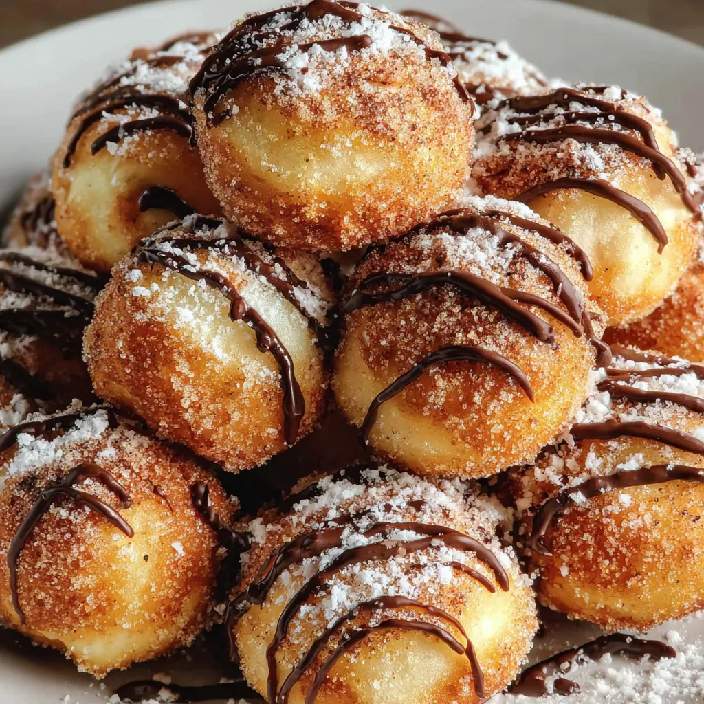 Air Fryer Cinnamon Donut Bites