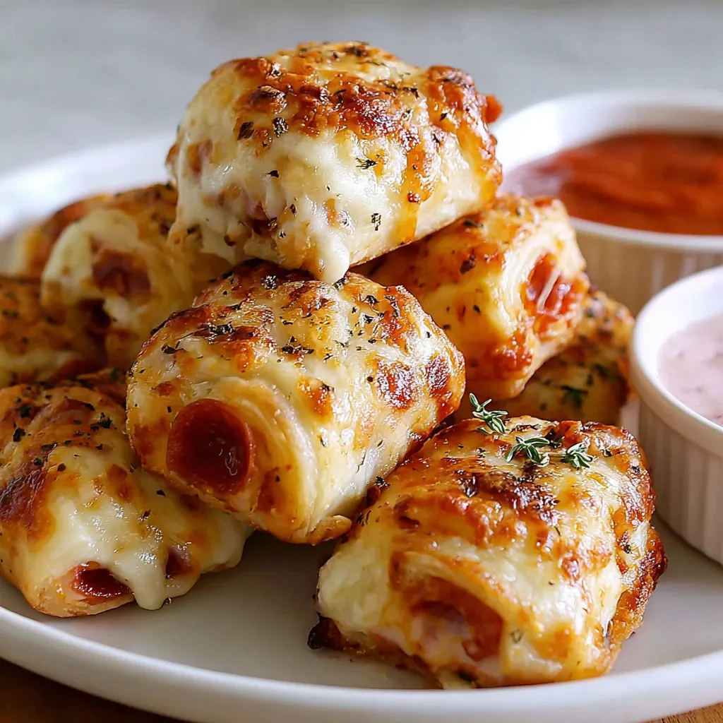 Crispy Air Fryer Pizza Rolls