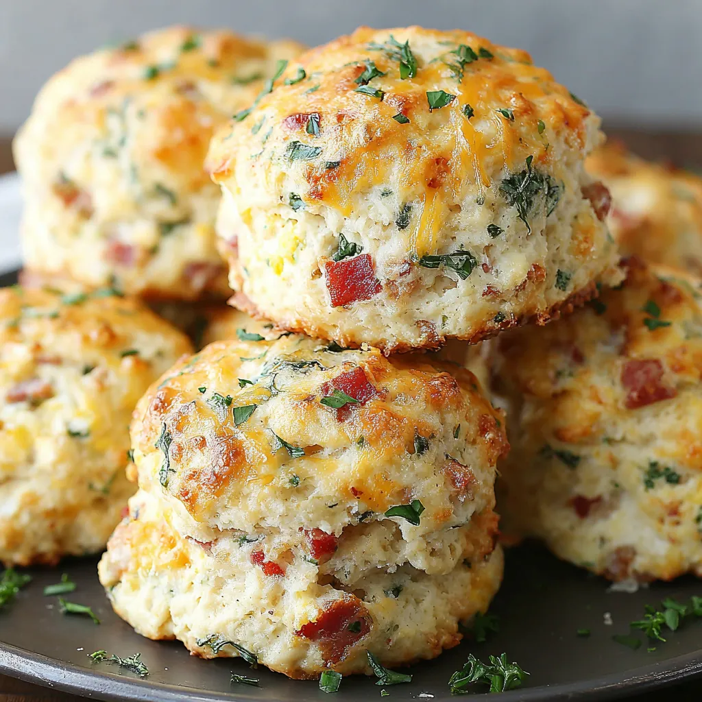 Hearty Breakfast Protein Biscuits