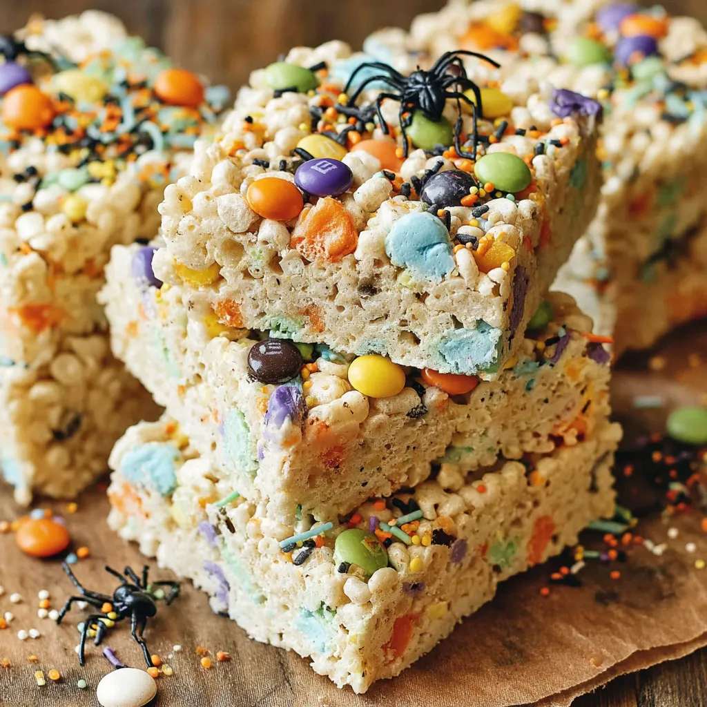 Halloween Rice Krispie Treats