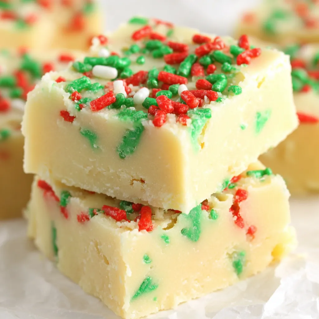 Christmas Sugar Cookie Fudge