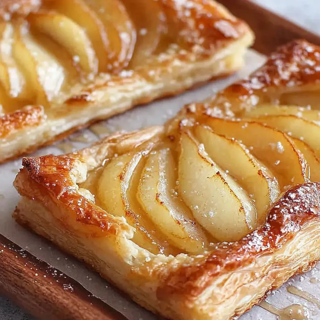 Easy Upside Down Puff Pastry Fruit Tart