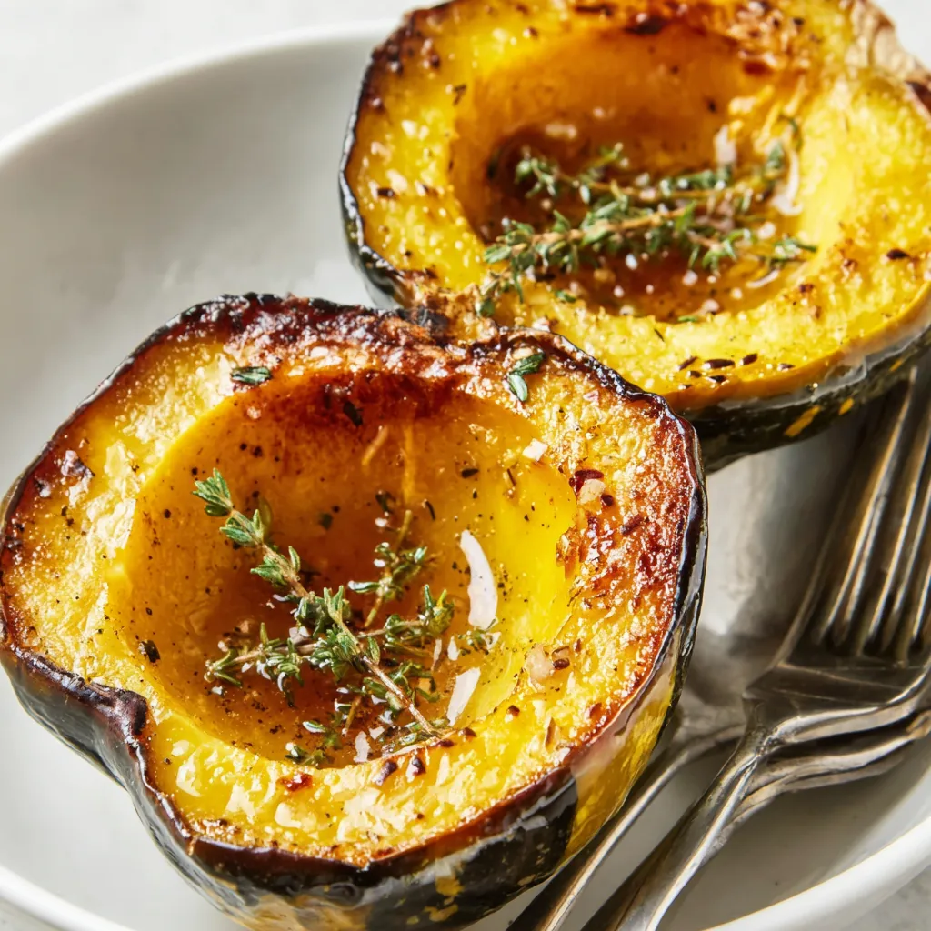 Perfect Roasted Acorn Squash