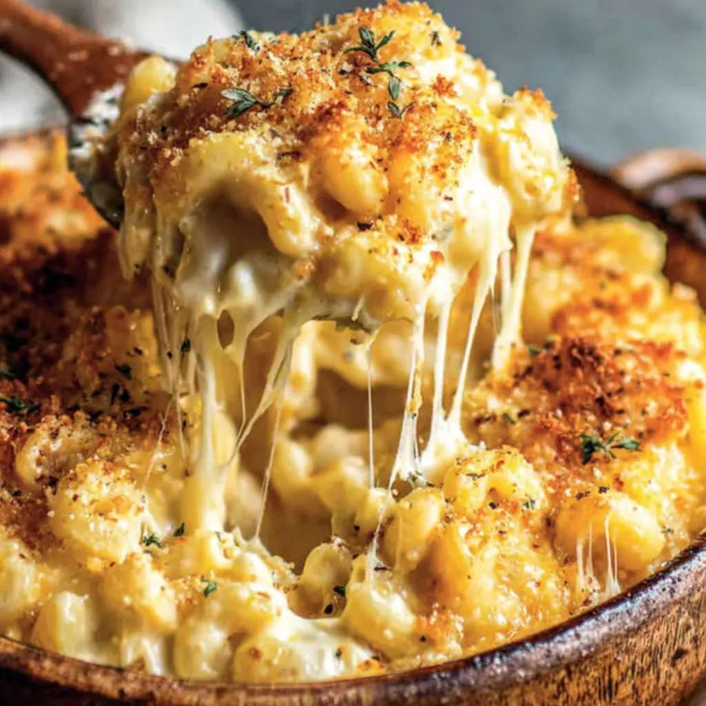Healthy Baked Mac and Cheese