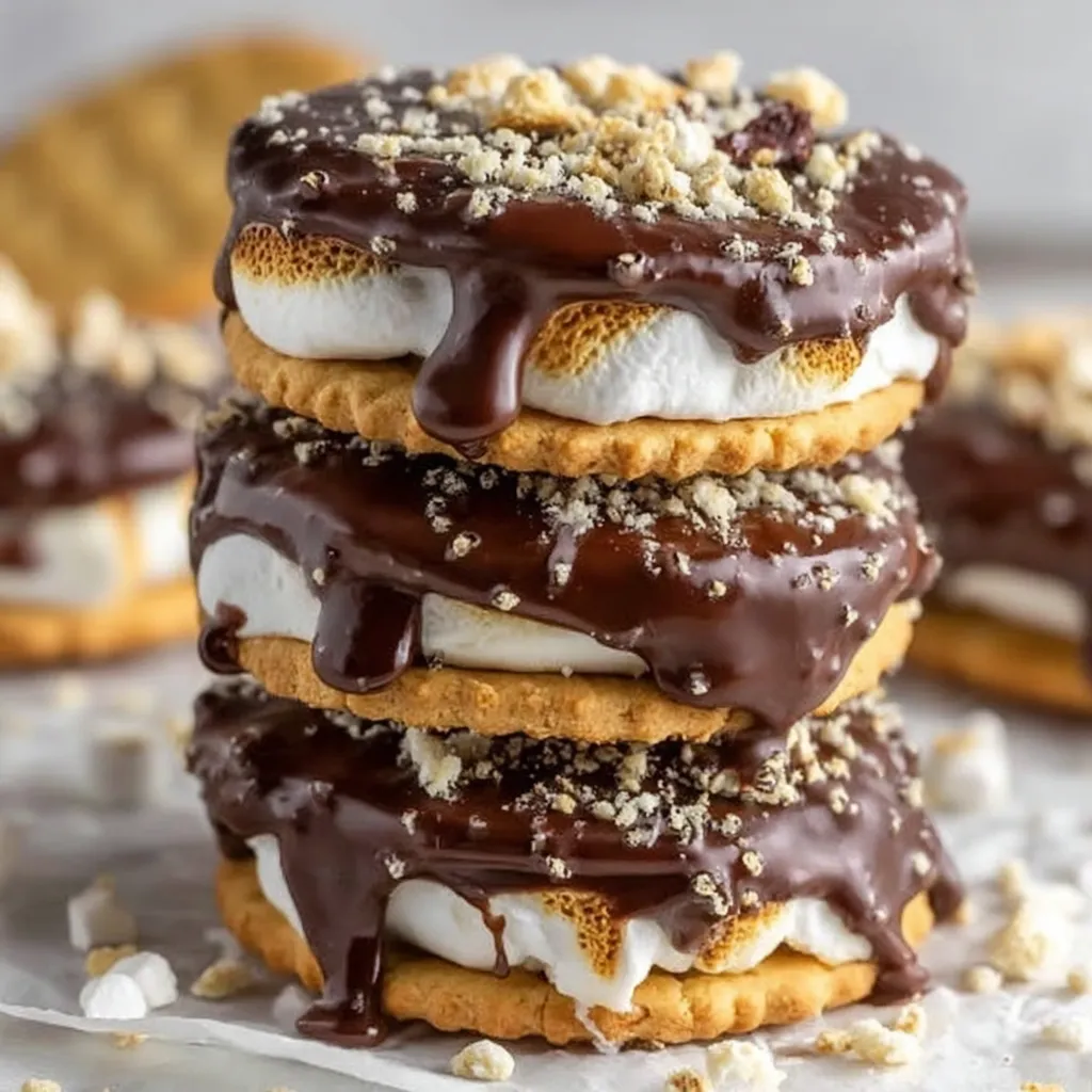 S'more Cracker Cookies