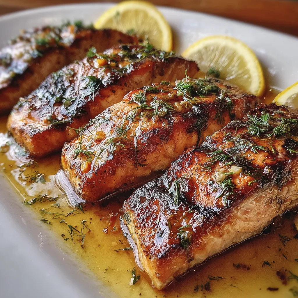 Texas Roadhouse‑Style Grilled Salmon
