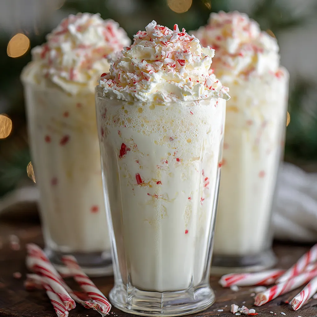 Festive Peppermint Christmas Float