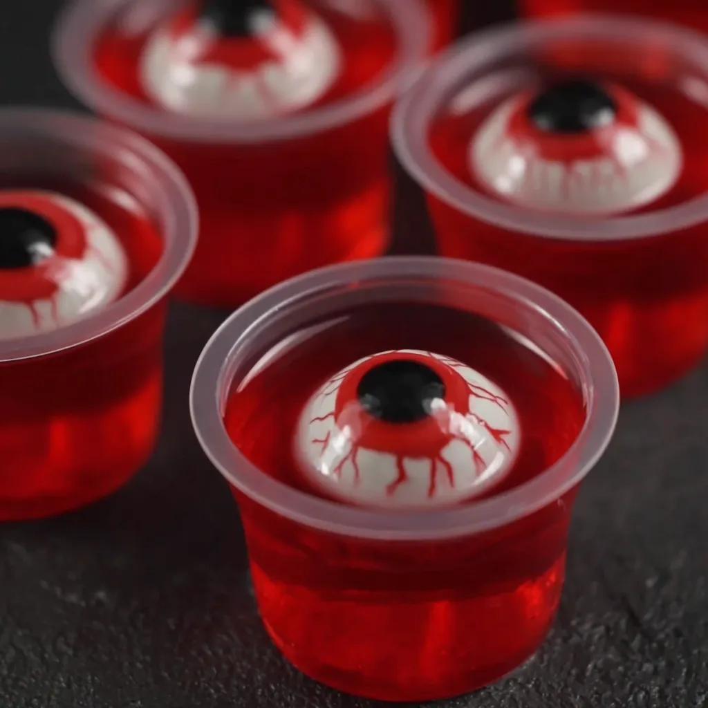 Halloween Eyeball Jello Shots