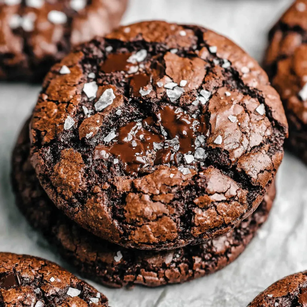 Fudgy Chewy Browkies (Brookies)