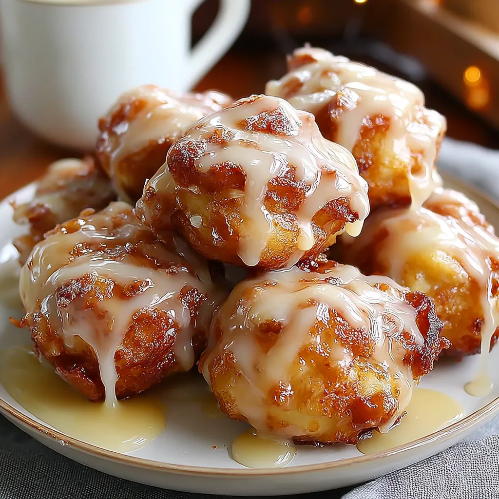 Apple Fritter Bites