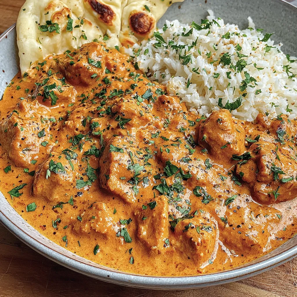 Quick & Easy Homemade Butter Chicken