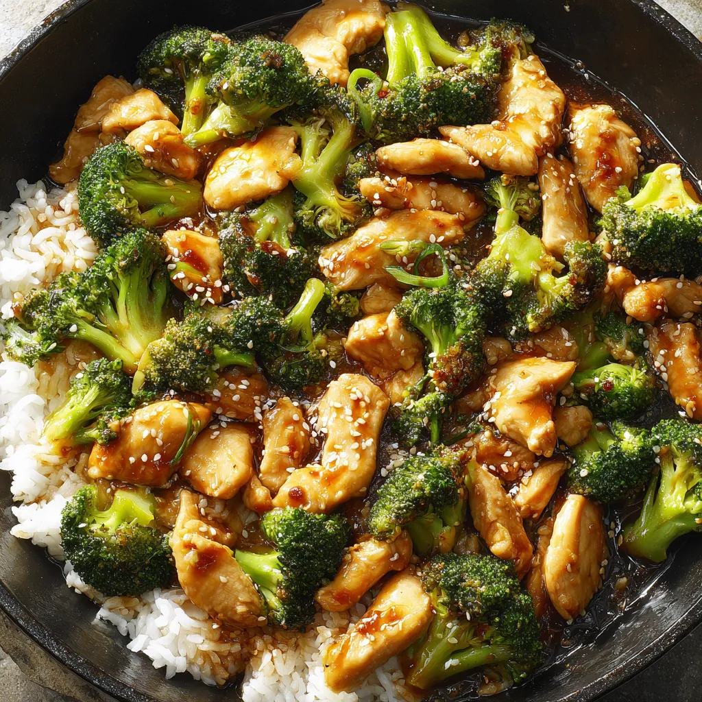 Easy Chicken & Broccoli Stir Fry
