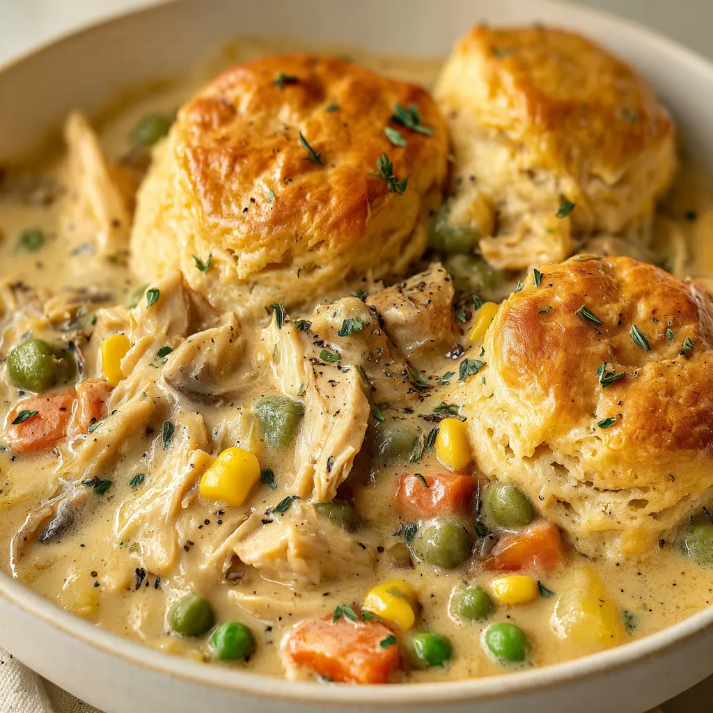 Crock Pot Chicken Pot Pie