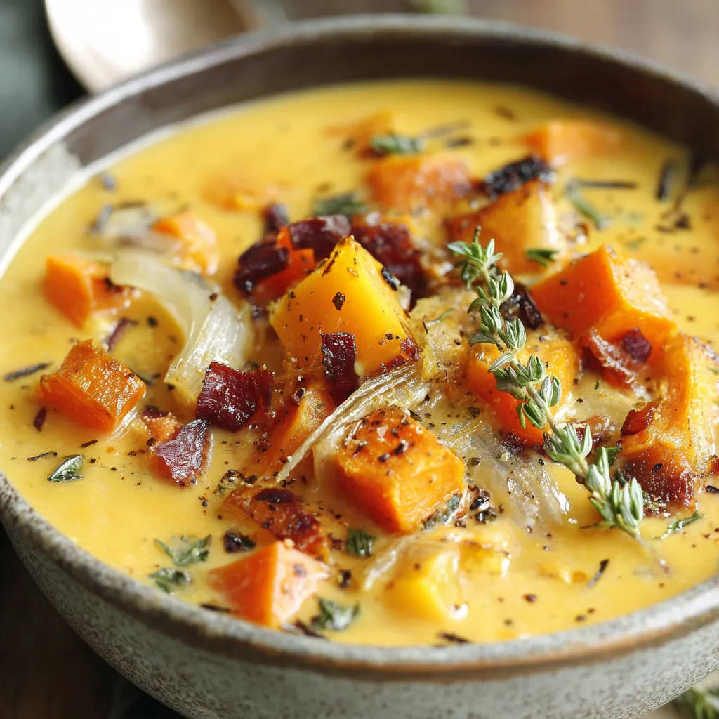 Tasty Roasted Winter Vegetable Soup