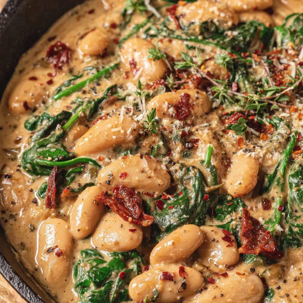 Tuscan Marry Me Butter Beans