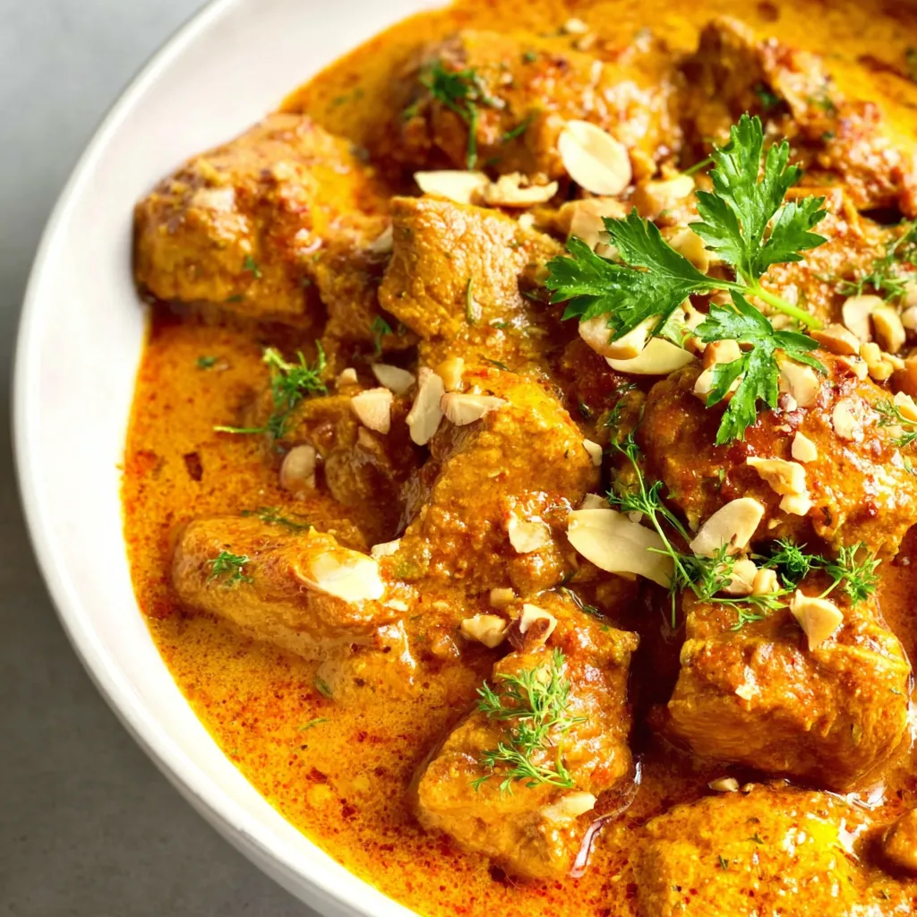 Slow Cooker Chicken Korma