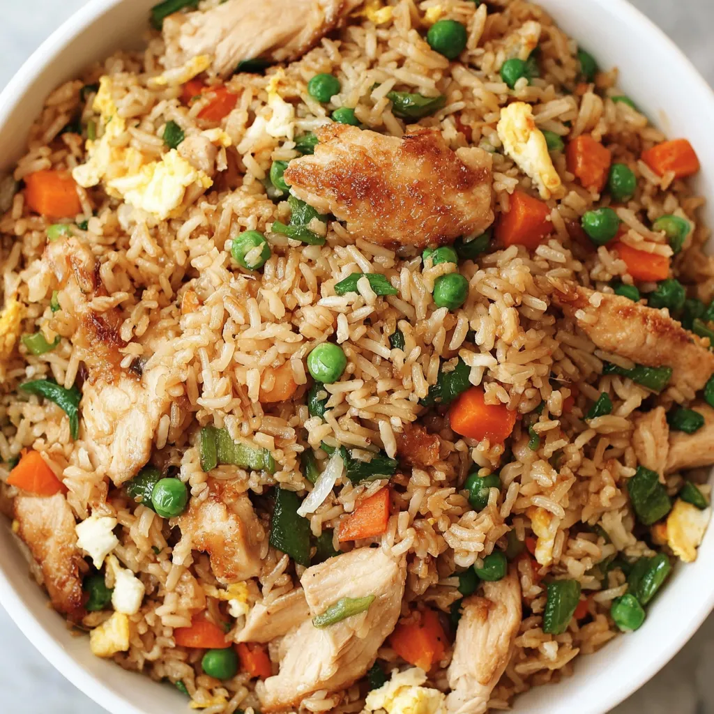 Quick & Easy Chicken Fried Rice