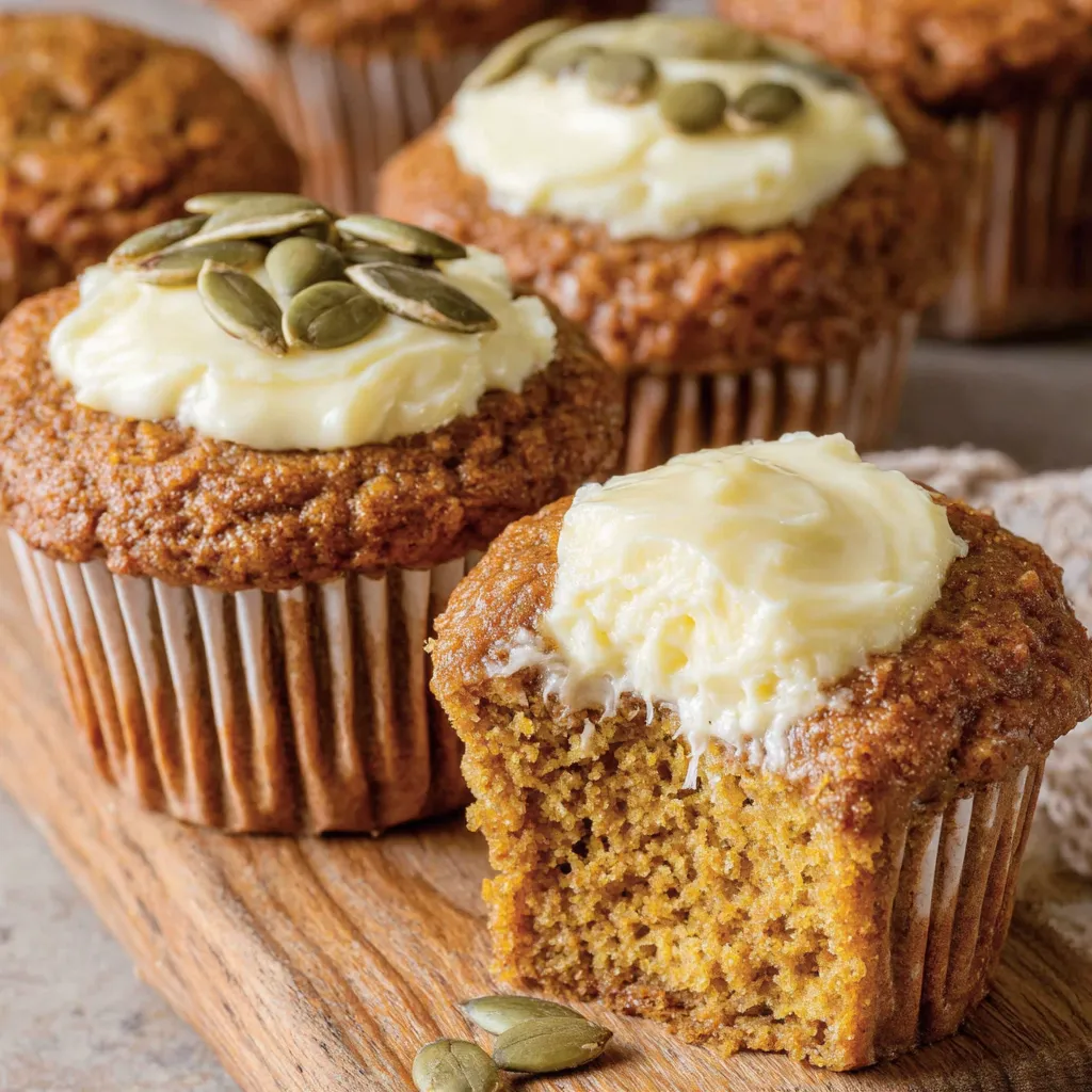 Pumpkin Cream Cheese Muffins (Starbucks Copycat)