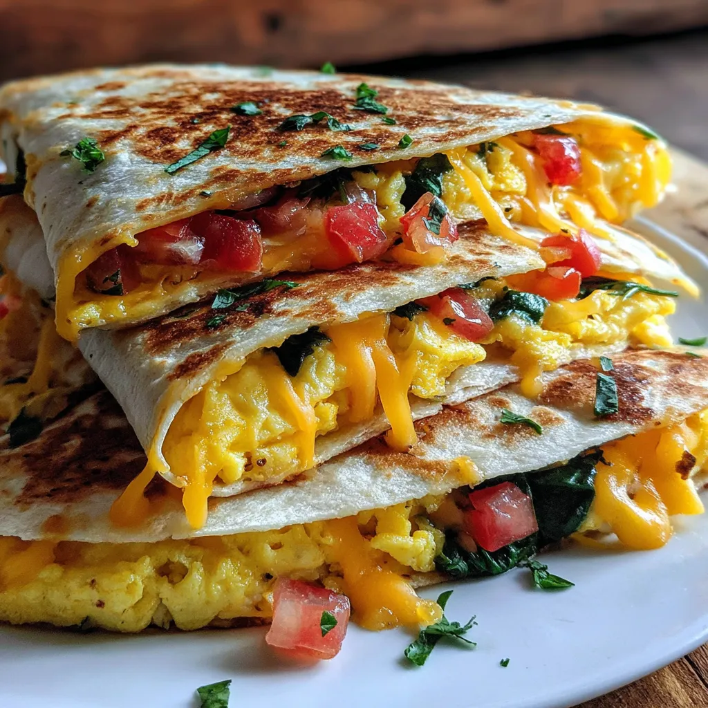 Quick Breakfast Quesadilla