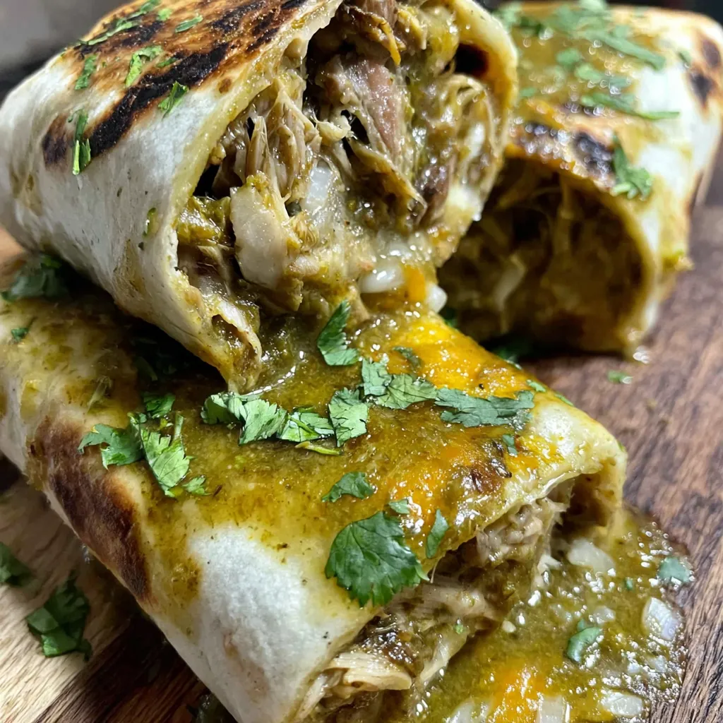 Chili Verde Hatch Burritos