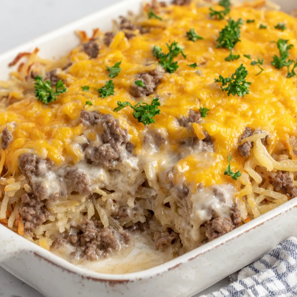 Hamburger Hashbrown Casserole