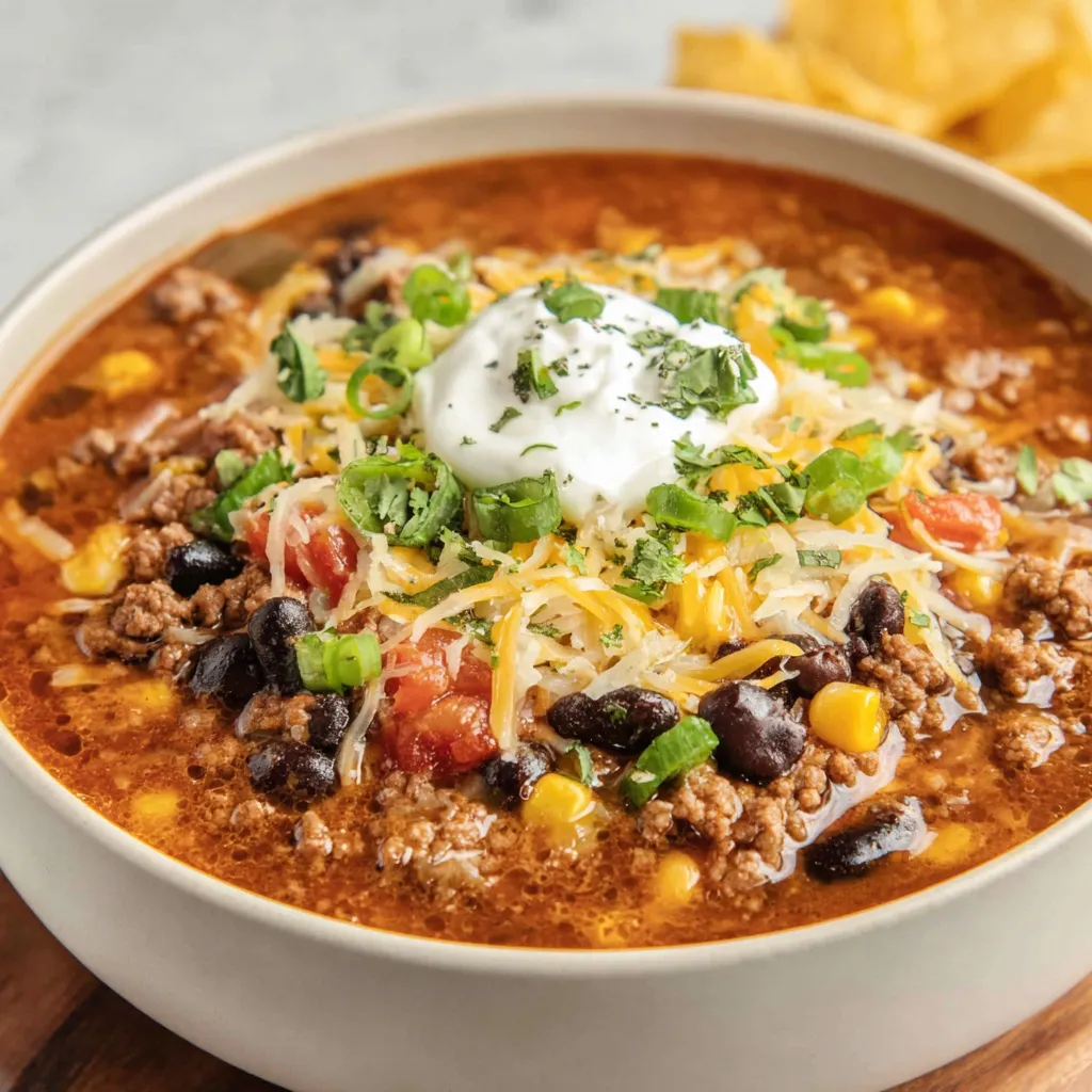Hearty Taco Soup