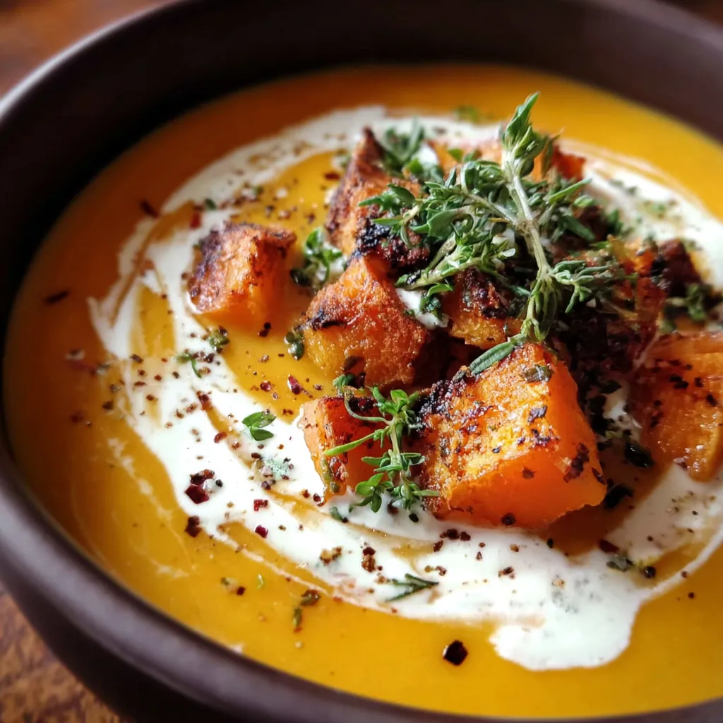 Creamy Butternut Squash Soup