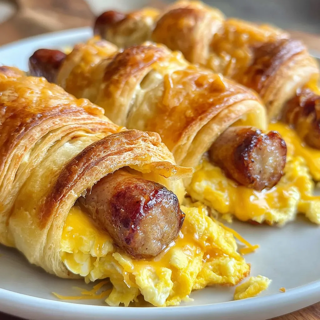 Breakfast Pigs in a Blanket