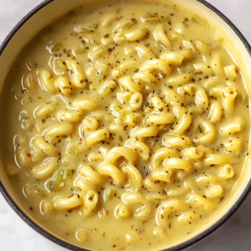 Creamy Mac and Cheese Soup