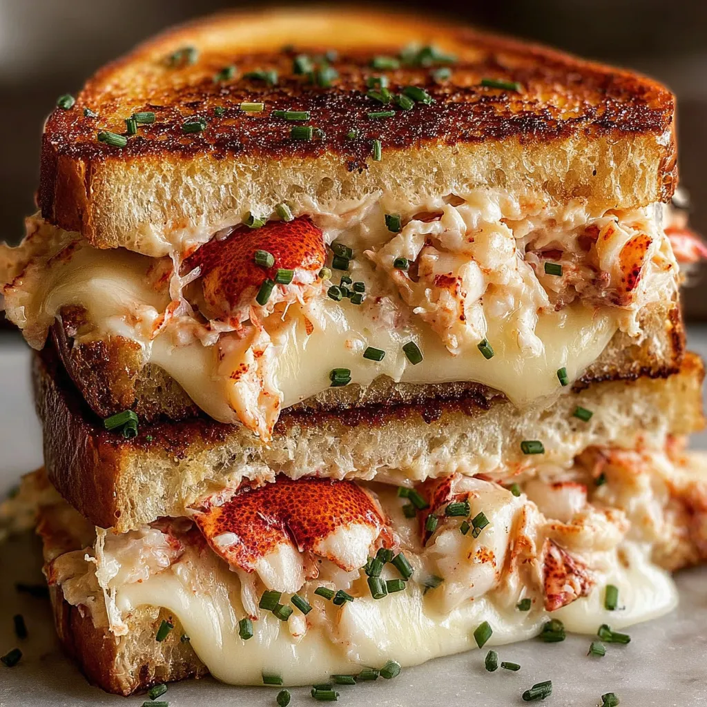 Lobster Grilled Cheese Sandwich