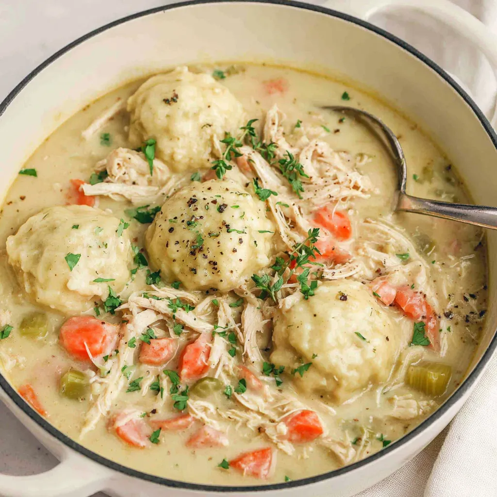 Classic Chicken and Dumplings