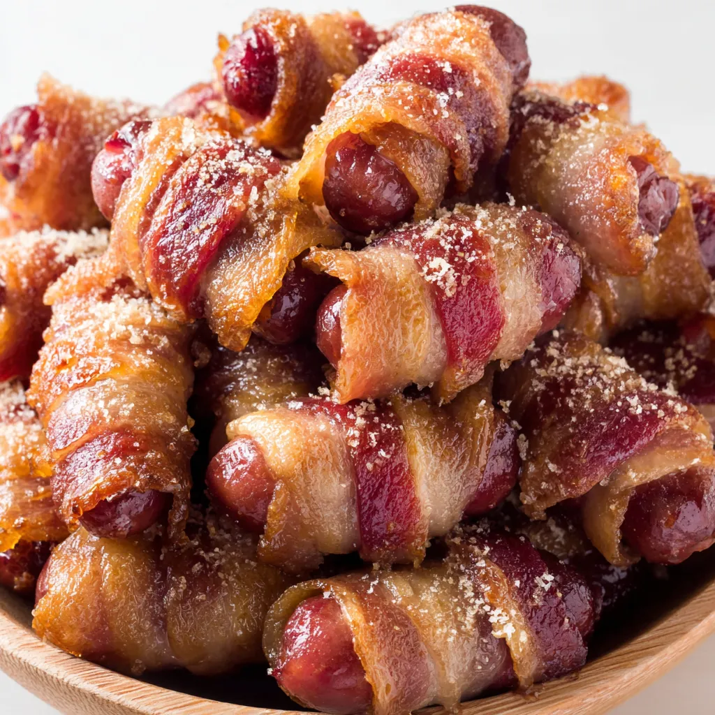 Bacon Wrapped Smokies