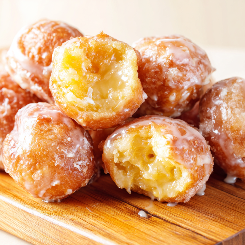 Easy Glazed Donut Holes
