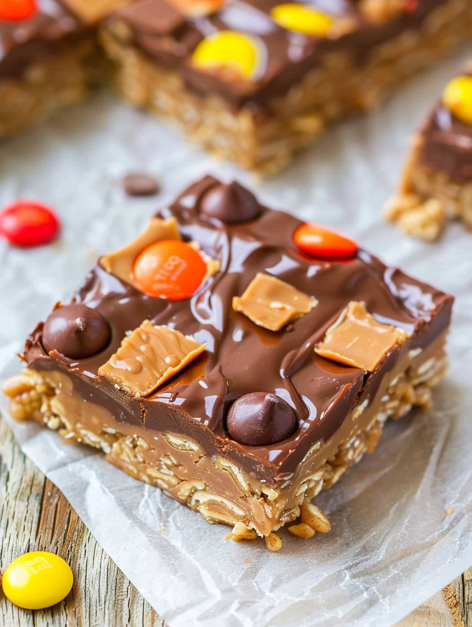 Prepared bars with cereal base