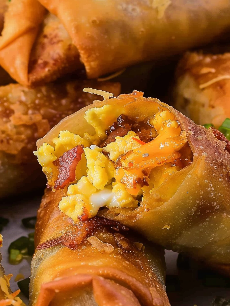 Breakfast Egg Rolls