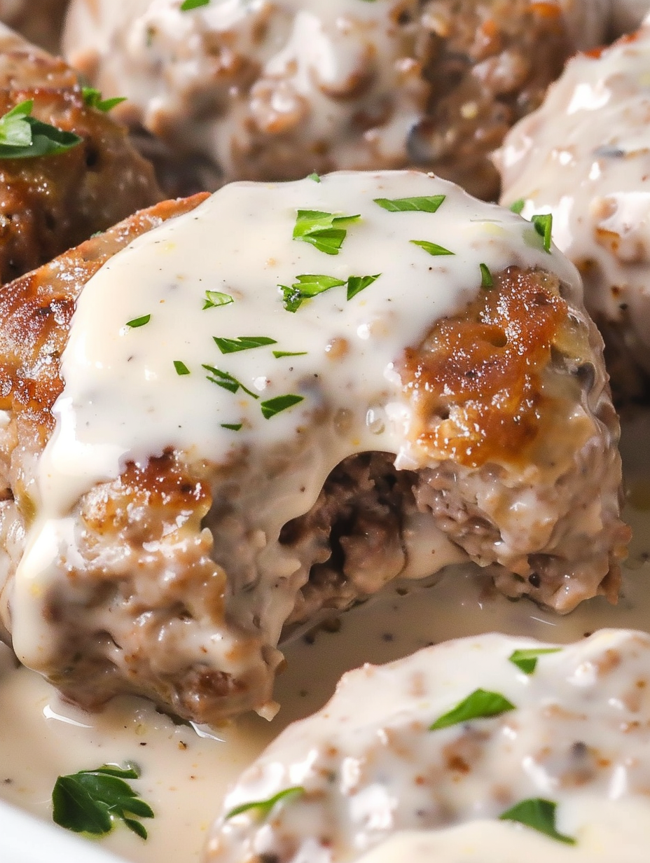Amish Hamburger Steak Bake