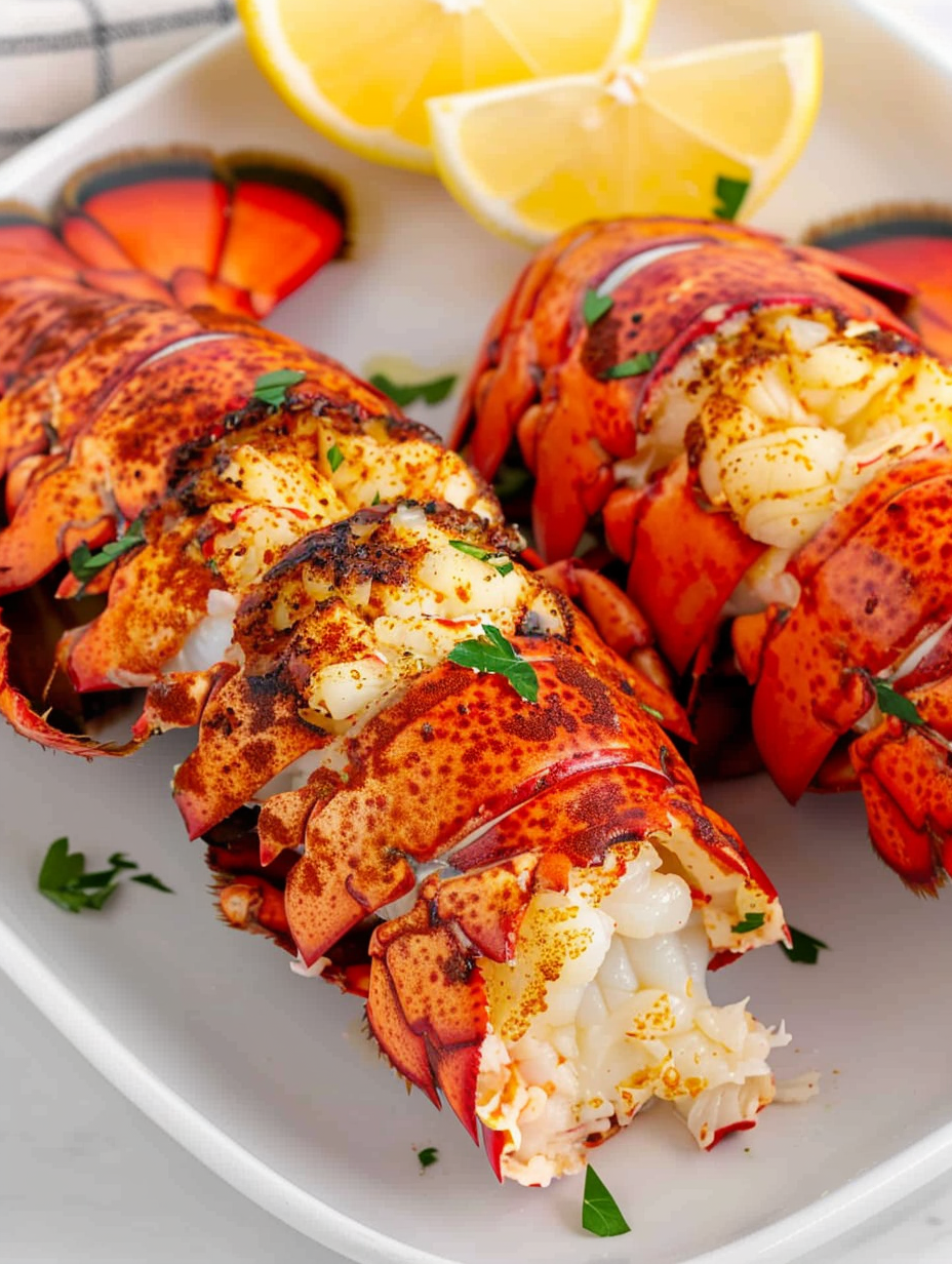 Air Fried Lobster Tails