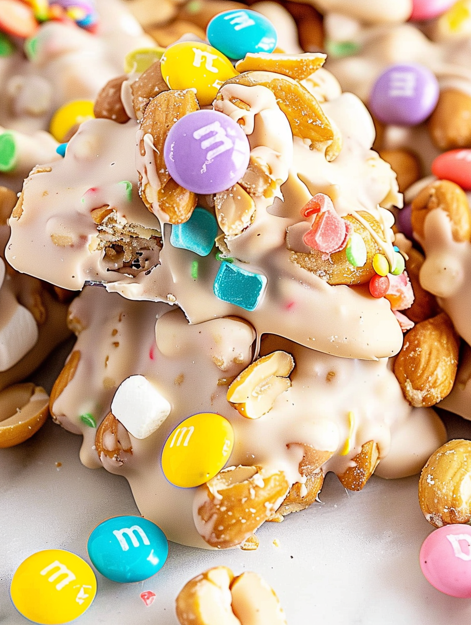 Crockpot candy melting in slow cooker