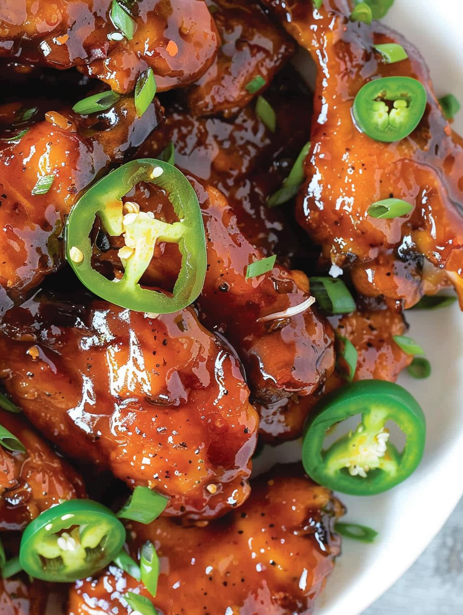 Crispy jalapeno chicken pieces in skillet