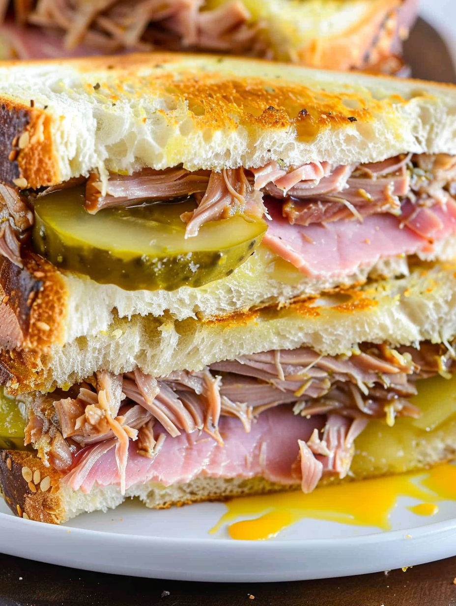 Slow cooker shredded mojo pork