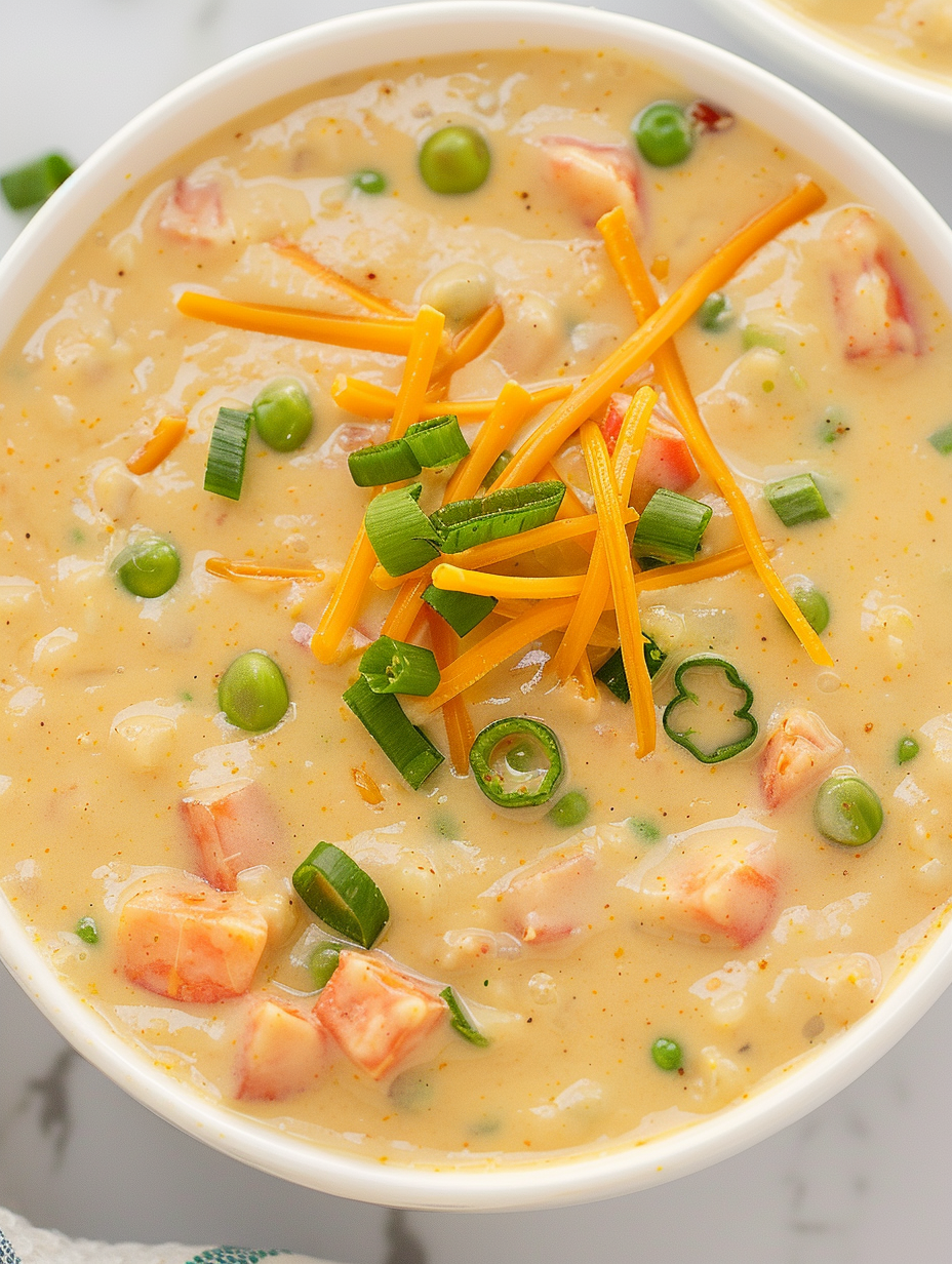 Ingredients for curried sweet potato chowder on the counter