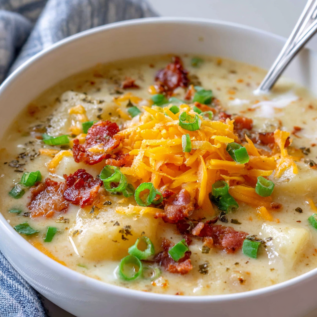 Instant Pot Loaded Potato Soup