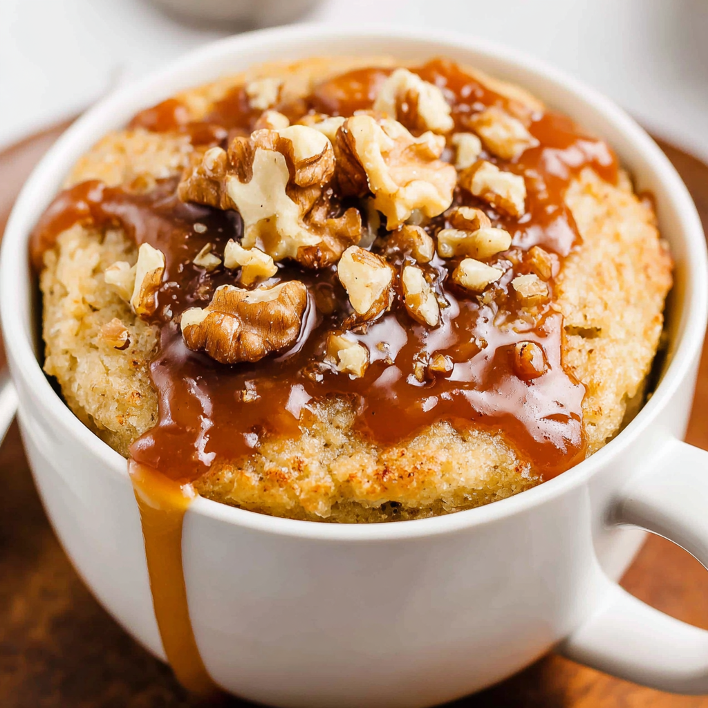 Banana Nut Mug Cake