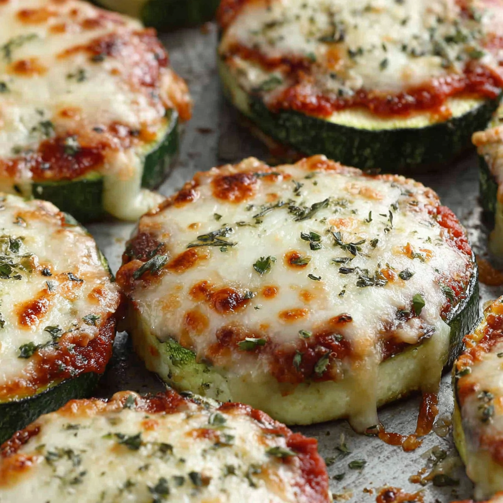 Zucchini Pizza Bites