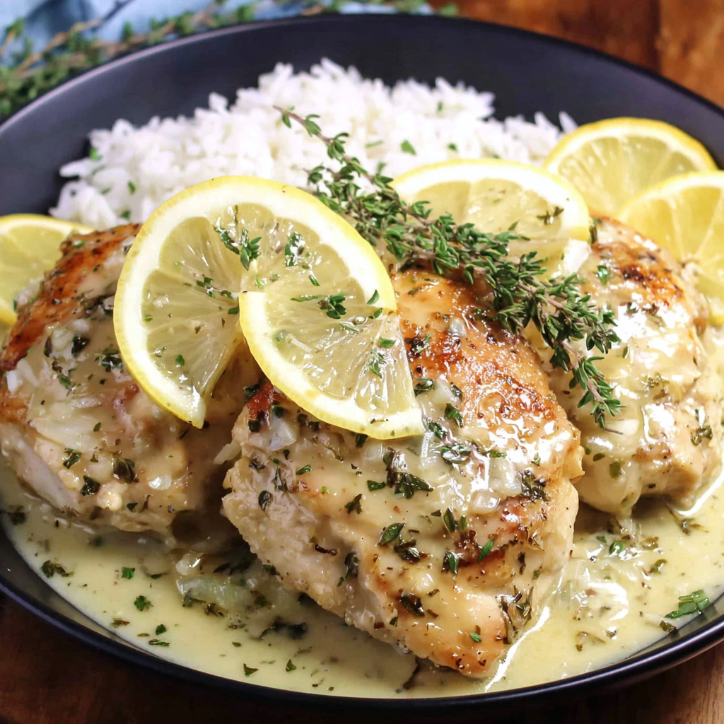 Creamy Lemon Butter Chicken